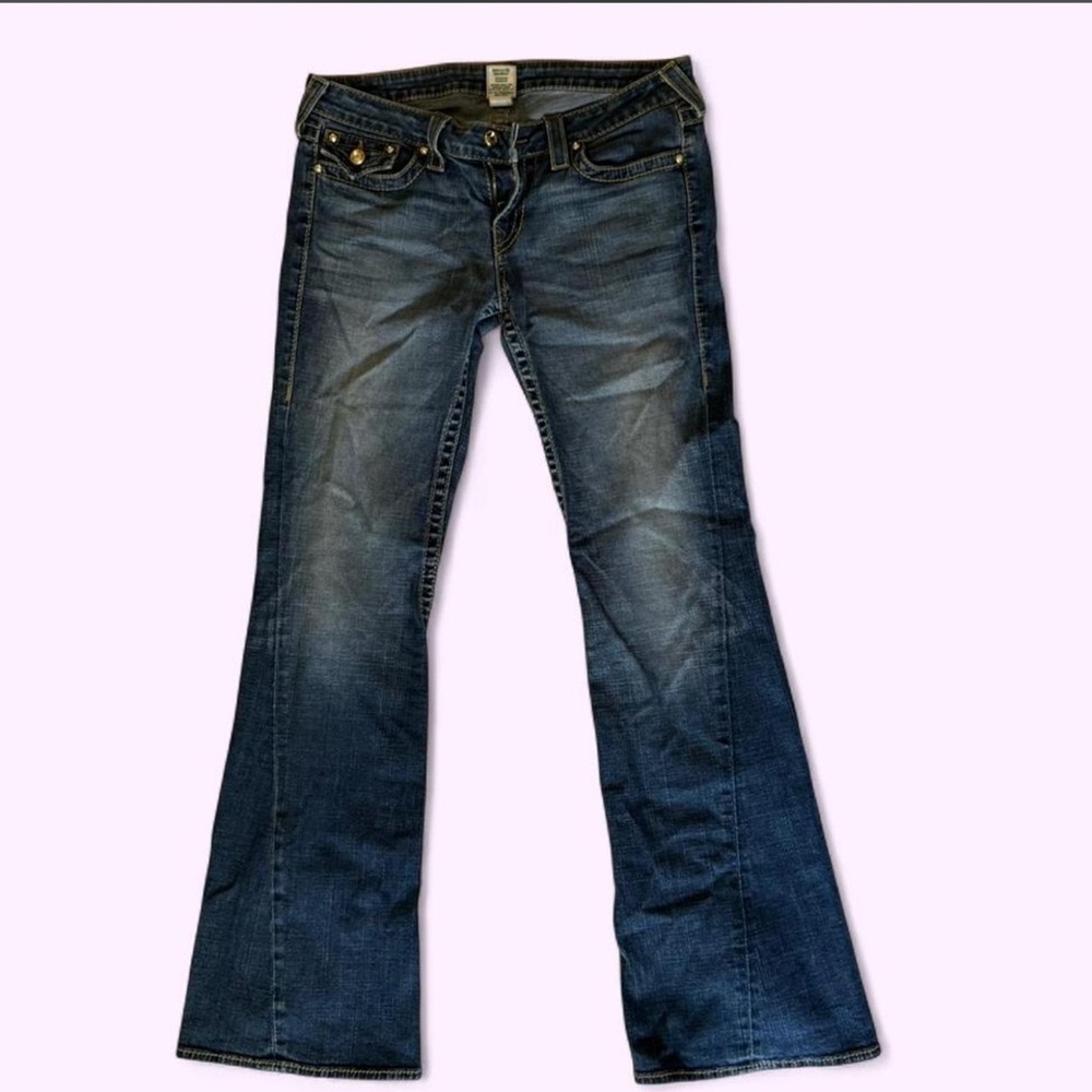 True Religion Bootcut / Flare Jeans -  Size 12 Long / Low rise / 34” Inseam